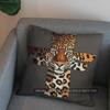 2D Bunte Leopardendruck Kissen Für Stilvolle Dekoration Muster Kissenbezug Geeignet Für Sofa Schlafzimmer Auto Kissenbezug