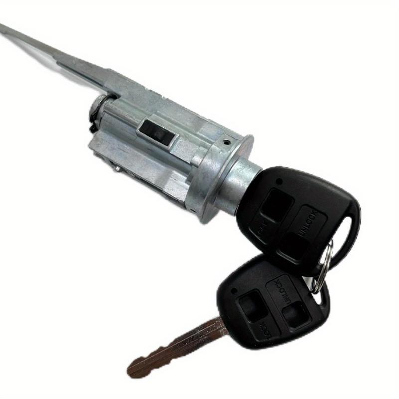 Ignition Lock Cylinder Switch with 2 Keys for Toyota Tundra 2003-2006 Sequoia 2001-2007 Avalon 2005-2012 Replace 89703-33070