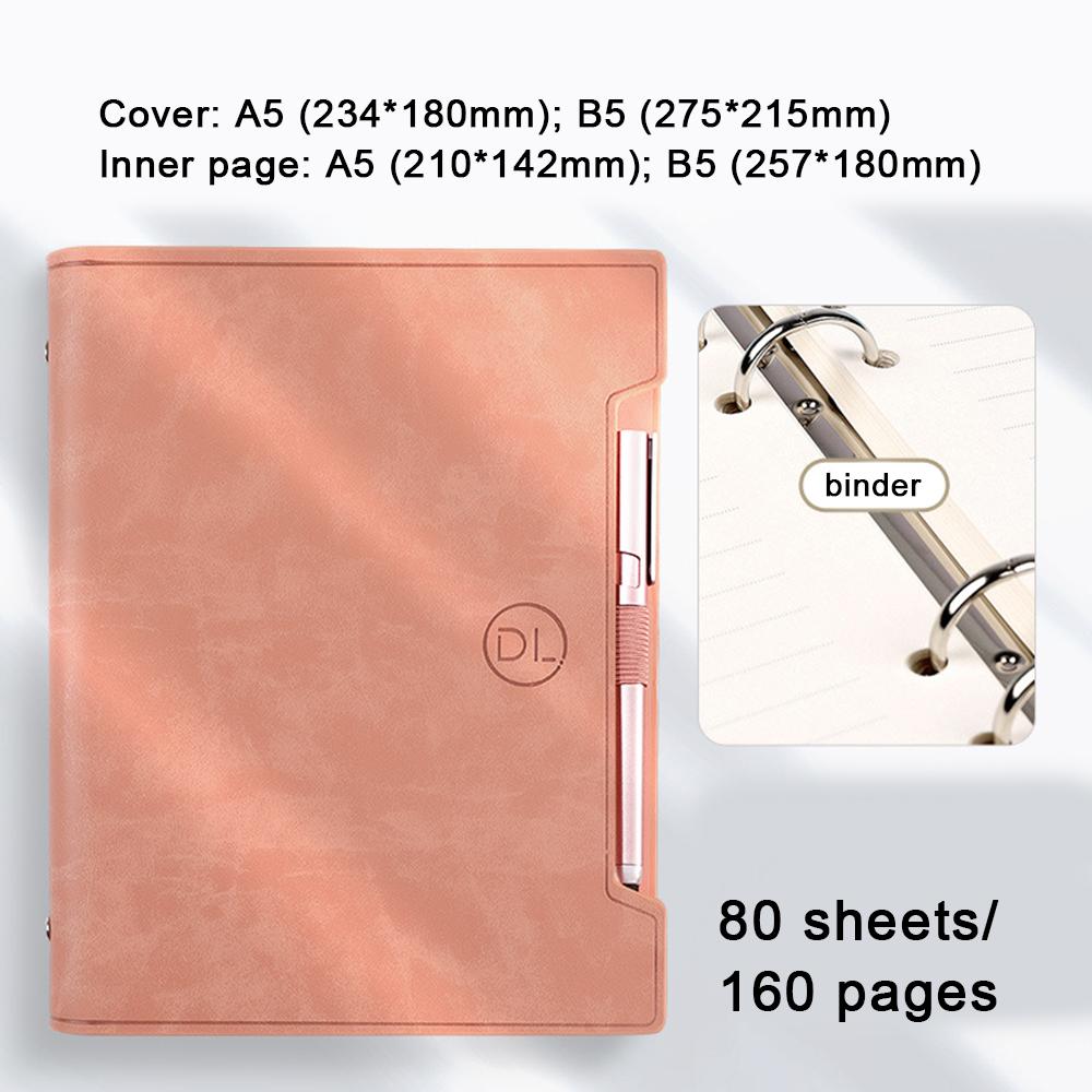 (Gravírování loga zdarma) Zápisník z tvrzené kůže A5/B5, zápisník do obchodního pořadače, zápis z kancelářských studentských schůzek, deník, cestovní deník