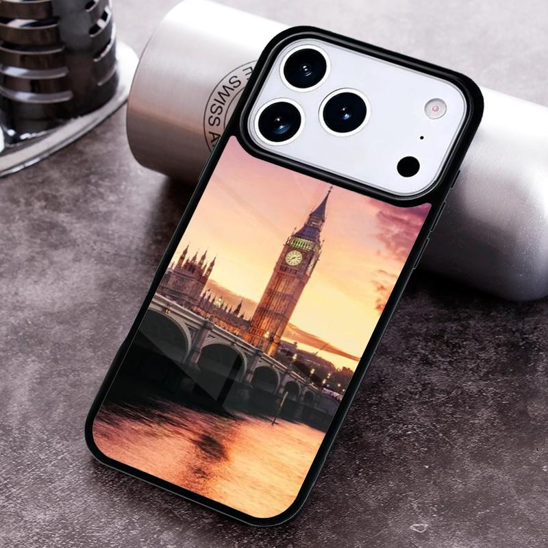 London Bus England Big Ben Phone Case for iPhone 17 16 15 Pro Max Air 14 13 12 11 Plus Shockproof Capa Cover
