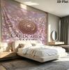 Cardcaptor Sakura Wall Tapestry Aesthetic Wall Hanging Printed Fabric Blanket Decorative Tapestries For Bedroom Living Room Home Decor