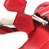 HERMES Van Quatre PM Crossbody Pochette Shoulder Bag Leather Red