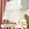 Retractable Air Conditioning Curtain Lace Air Conditioning Baffle Home Decor