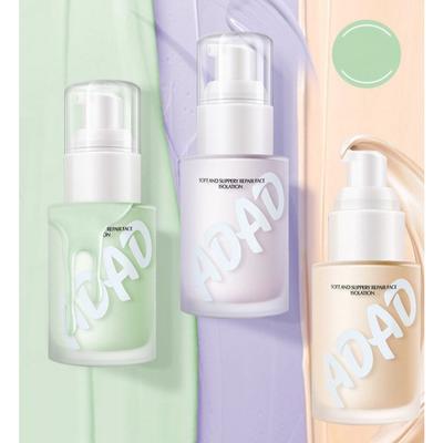 AOKOWN korektor na vrásky a hydratační podkladová báze na make-up 30g, aplikovaný korektor pleti, vynikající dlouhotrvající zkrášlující podkladová báze na make-up, zelená 2