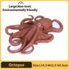 Sea animals Octopus Reef Squid Plaything Figurine Polymer Material Miniature Figure - Fun Learning-Enhancing Play Plaything for Boys, Girls & Kids