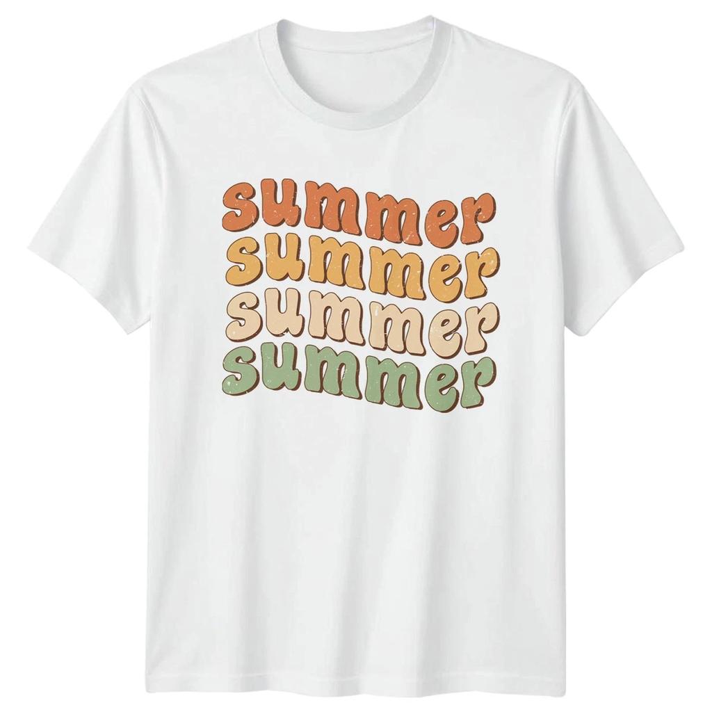 Summer Summer Summer Summer T-Shirt Retro Vacation Summer Gift For Him And Her
