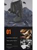 Waterproof Non-Slip Five-Finger Snow Boots with Velvet Lining for Outdoor Hiking