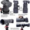 iShoot CNC Metal Lens Support Collar Camera Ring Tripod Mount Tripod Mount Ring Lens Bracket Collar Tripod Socket Compatible with Canon RF 600mm F11