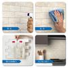 M MOFIT Tile Kitchen and Bathroom Tile Wall DIY Waterproof Mosaic Wall Decor Stickers, Tiles, Marble-Look (5 Panels, Beige)