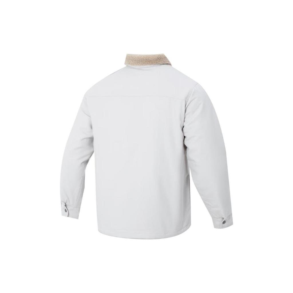 Nike Puffer Jackets Men's White Lapel Moderate Puffer Jacket FQ0513-072