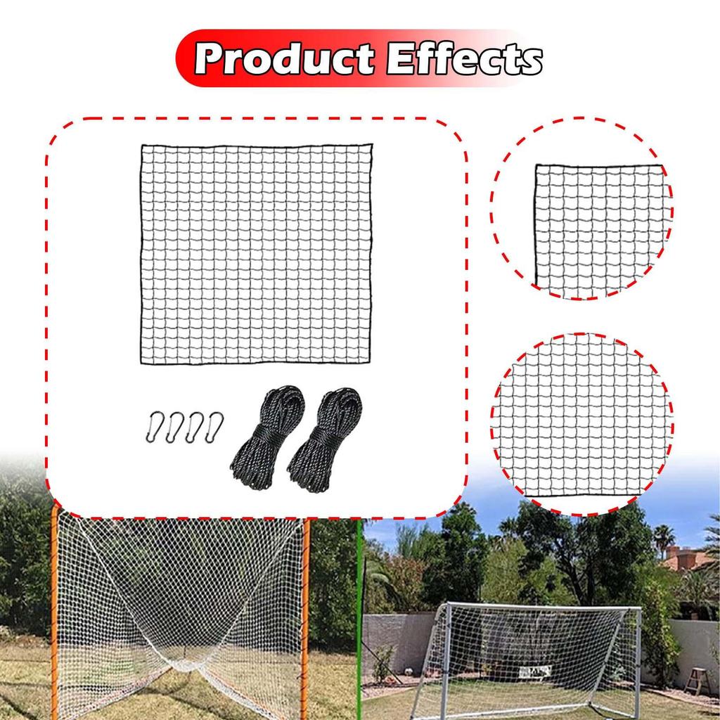Baseball Softball Backstop Net Ball Basketball Portable Netting Multipurpose Hitting