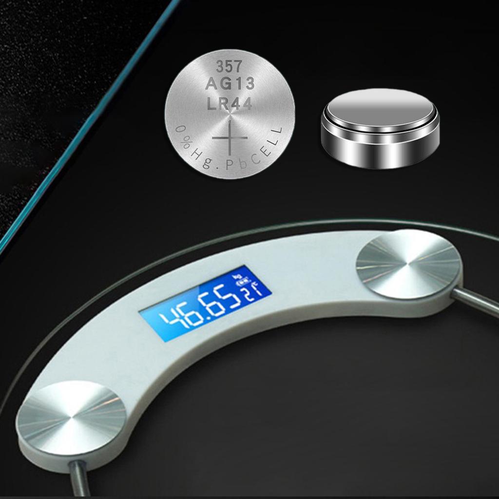 10Pcs AG13 Button Batteries LR44 A76 357 357A LR1154 SR1154 SR44 GP76 Suitable For Watch Remote Control Electric Toy