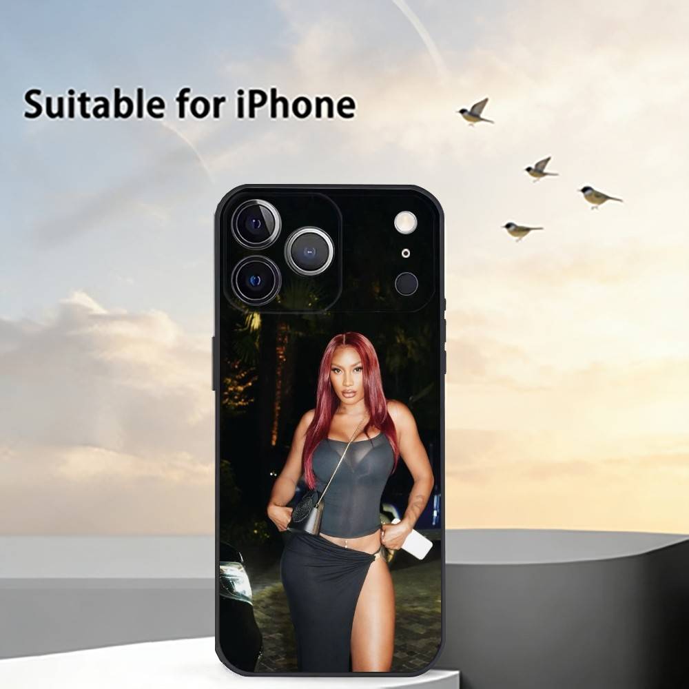 

Aya Nakamura Pop Phone Case For iPhone 17, 16,15,14,13,12,11 Plus,Pro Max, Others Soft Black Cover iPhoneXSMAX