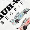 Hot RWB Modified Car Graphic Print T-shirt Bay Shore Theme Hellaflush Men Women Short Sleeve Couples Same Style Loose Casual Oversized Summer New Tee