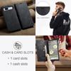For Google Pixel 7a Wallet Case AUTSPACE A01 Leather Stand Cover with RFID Blocking Card Holder