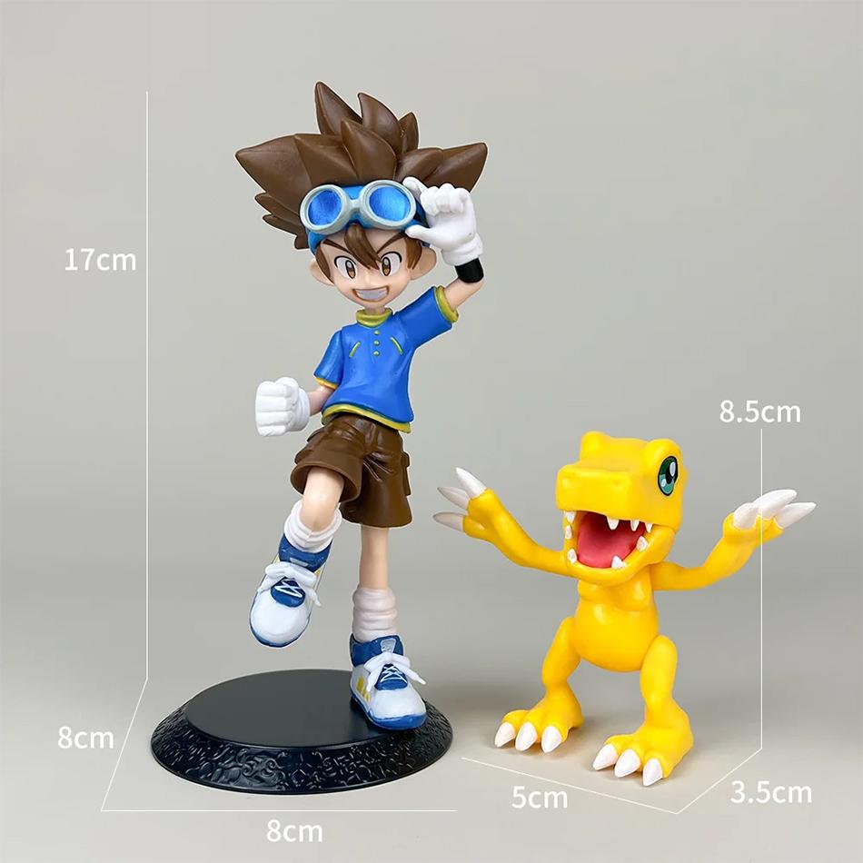 Digimon Anime Eight Gods Light Tai Yi Ya Gu Beast Bada Beast Handmade PVC Model Anime Accessories Birthday Christmas Gift