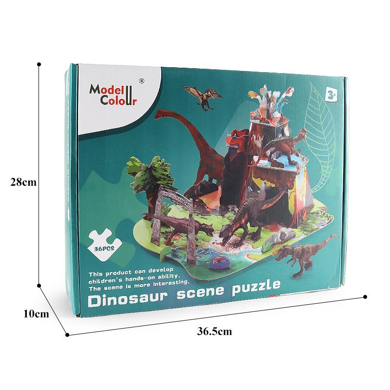 3D Tyrannosaurus Rex Puzzle Model - Jurassic Assembly Kit