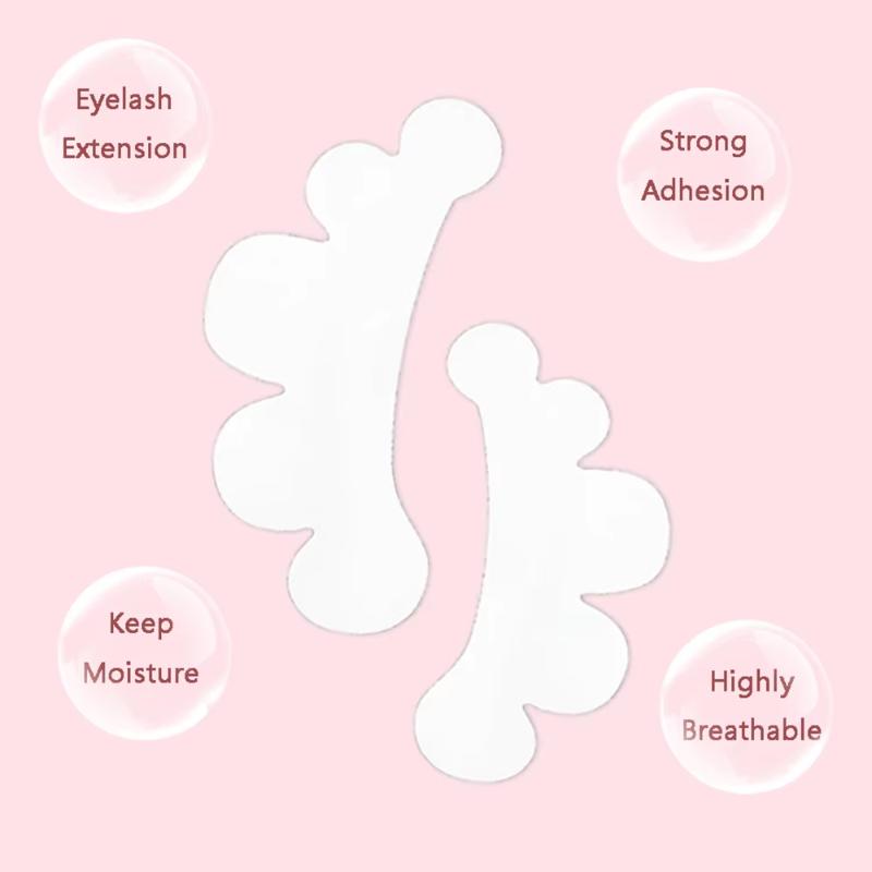 100Pcs Hydrogel Patches Under Eye Pads Tools Grafting Eyelash Under Eye Pads Eyelashes Extension Cloud Shape Eyelash Stickers