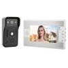 Video Door Phone Doorbell 7 Inch Color TFT LCD Night Vision Video Intercom Monitor for Home
