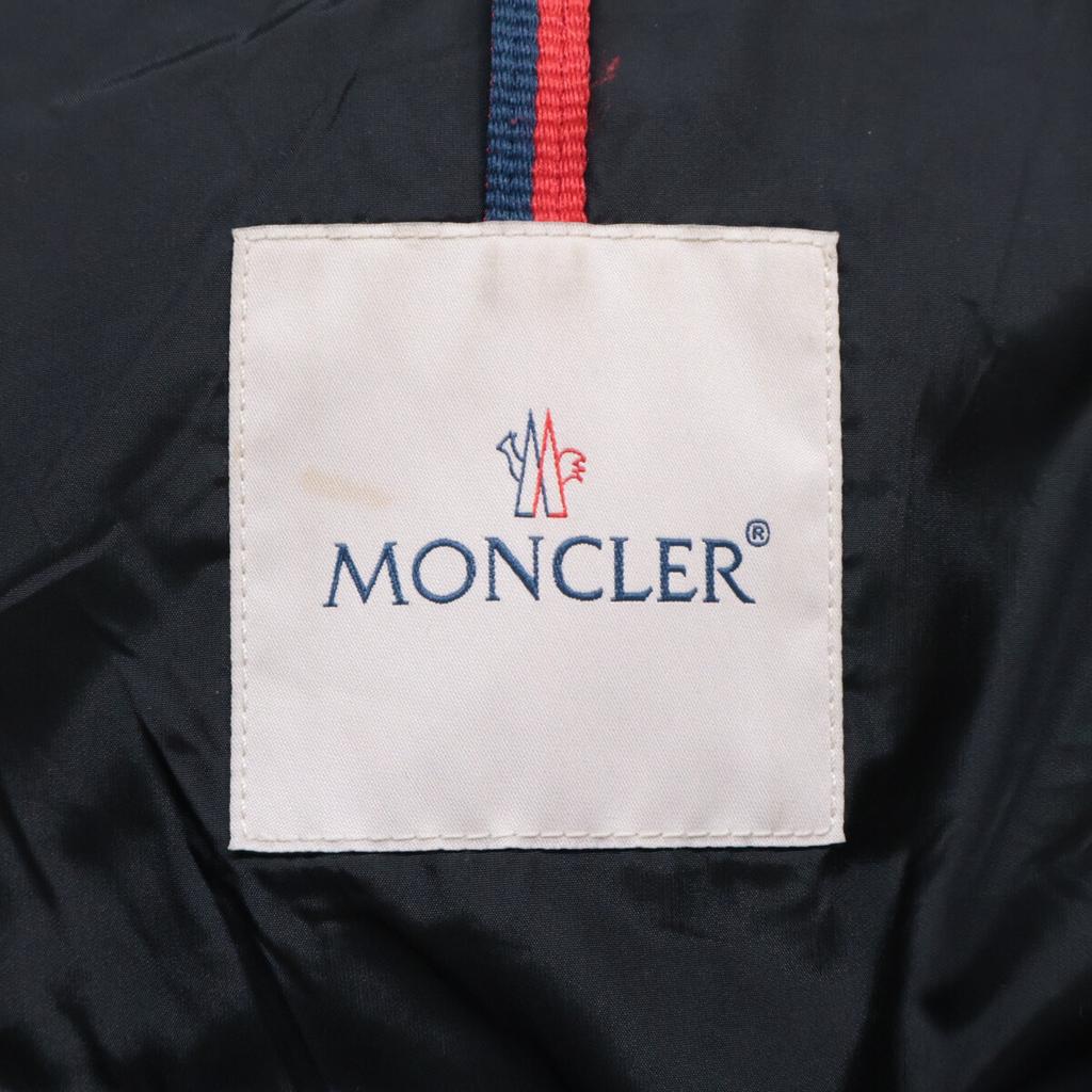 MONCLER MARQUE Marc fur down jacket Jacket 1 NavyUsed