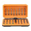 42 in 1 Ratschenschraubendreher-Set mit 40 magnetischen Bohreinsätzen Ratschenschlüssel Schnellschlüssel-Set