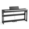 Weighted Digital Piano, 88 Keys Fully Weighted, Electric Piano Keyboard with Furniture Stand, Power Adapter, Triple Pedal, Record Function, 280 Tones,