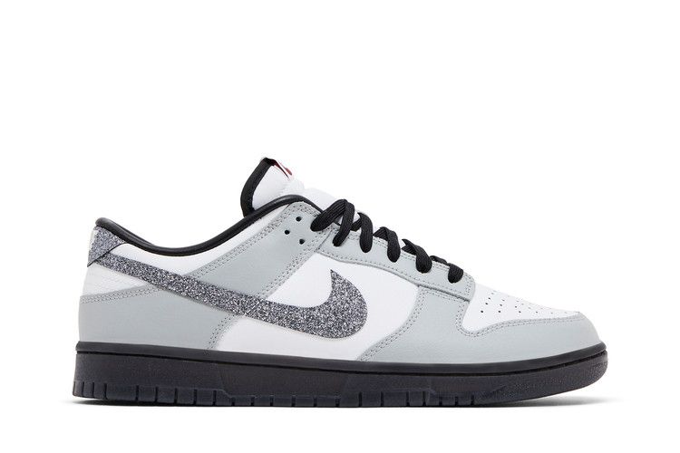 Nike Dunk Low LX Glitter Swoosh White Light Smoke Grey (Women's)