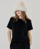 THE-ABON Sia Warm Bucket Hat Light Beige