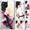 Cherry Blossom Tree Phone Case for Samsung Galaxy S26 S24 S23 Ultra S25 Edge S22 S21 Plus S20 FE + Soft Print Shell Funda Galaxy