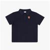 Maison KiTune Kids Fox Head PaTch Polo ShorT Sleeve T shirT 0413 Mqujl00kp0003