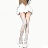 New Love Heart Jacquard Suspender Stockings Women Hollow Out Breathable Stocking Tights Jk Lolita Cute Style Y2K Shibuya