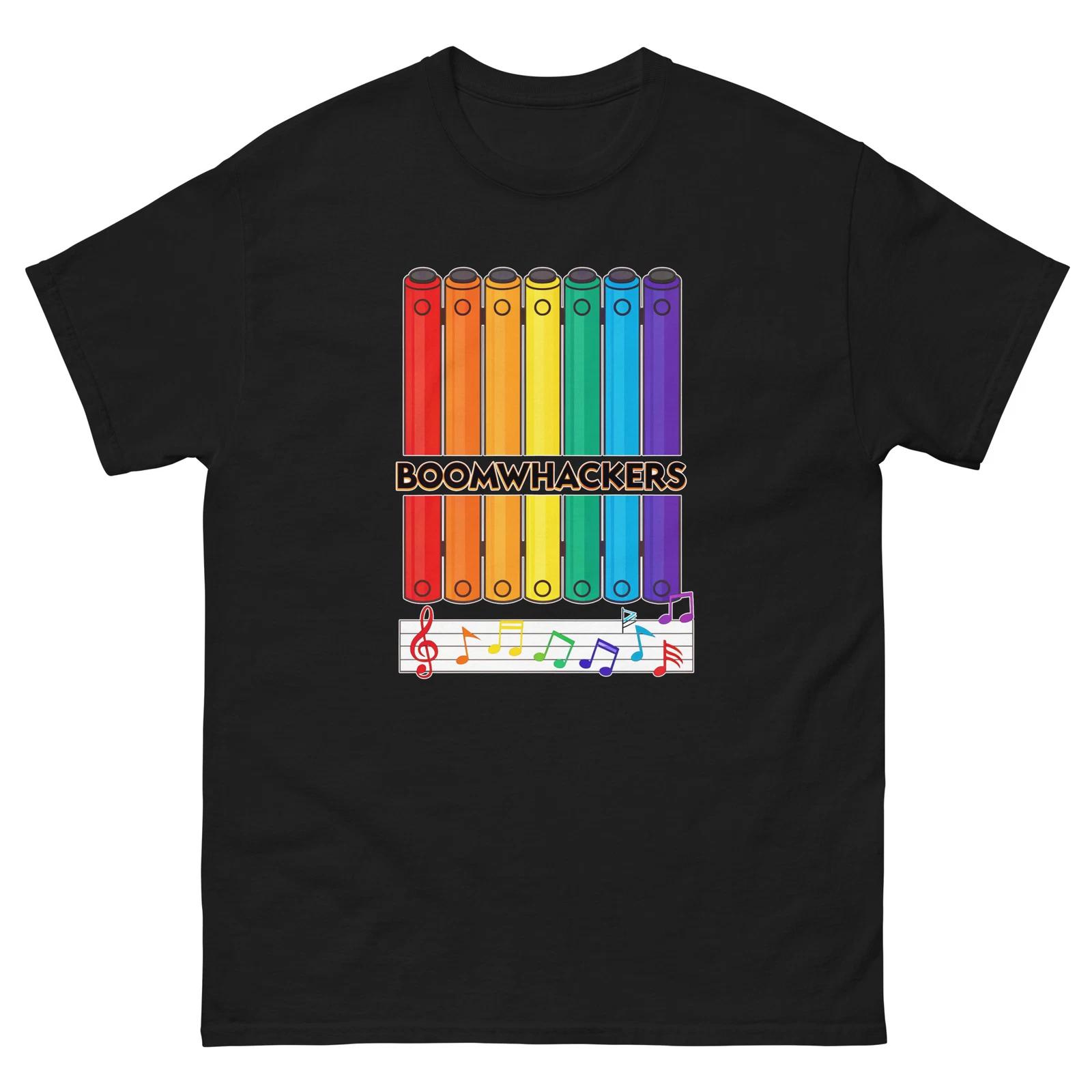 

Boomwackers Musical Instrument Illustration T-Shirt L