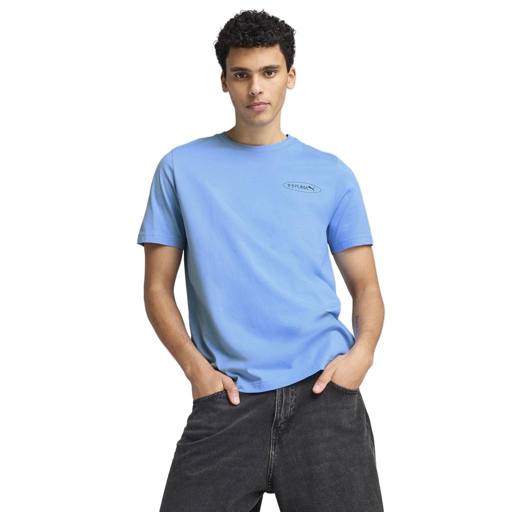 Puma Mens Circle Logo Regular T-Shirt