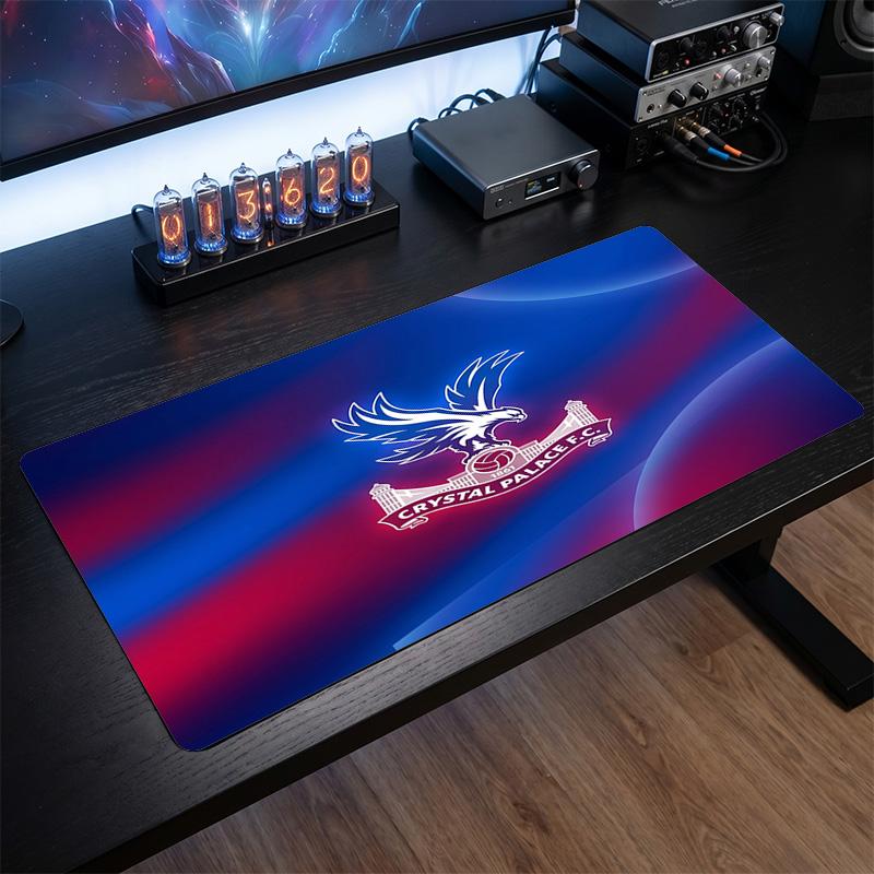 Tappetino Mouse Grande Stampa Calcio Crystal Palace, Tappetino Esteso Antiscivolo per Scrivania da Gioco per Ufficio Casa