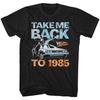 American Classics Back to The Future - Herren Take Me Back to 1985 T-Shirt, 4XL, Schwarz