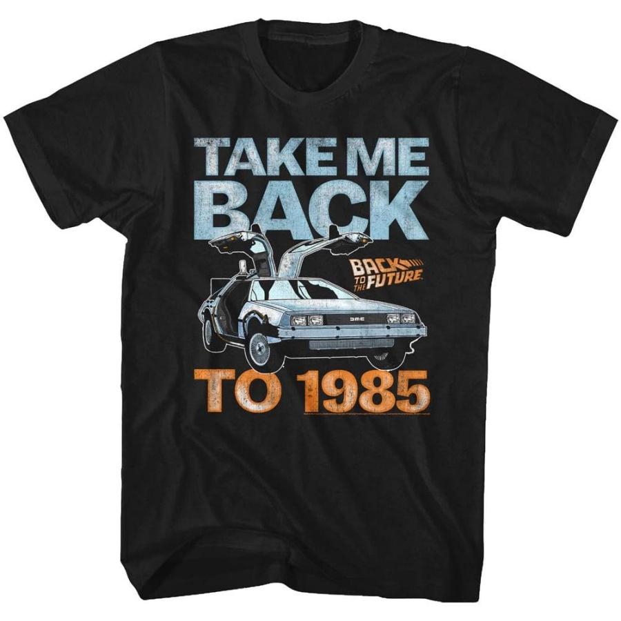 American Classics Back to The Future - Mens Take Me Back to 1985 T-Shirt, 4X-Large, Black S