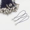 DIY Phone Lanyard Kit Phone Rope Phone Pendant Polyester Phone Chain Suitable for USB Drives MP3 Players Jewelry Making