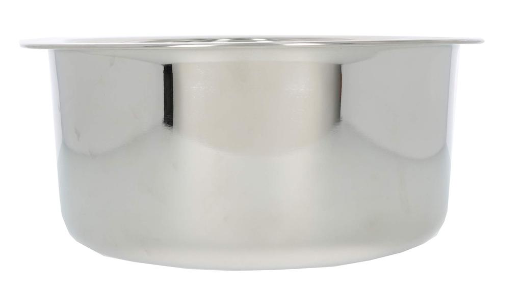 Takagi Stainless Steel Oval Washing Tub with Drain Corrosion Resistant and For Washing with Kitchen Sink Hole, Silver, Tub, Hygienic, Water, Soaking,