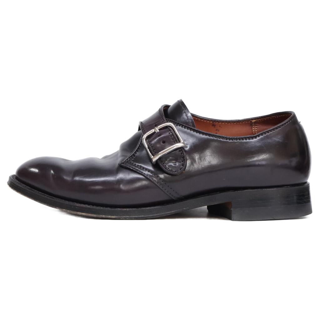 Alden 1878 Cordovan Modified Leisten Single Monk Schuhe 8D Burgunderrot Gebraucht