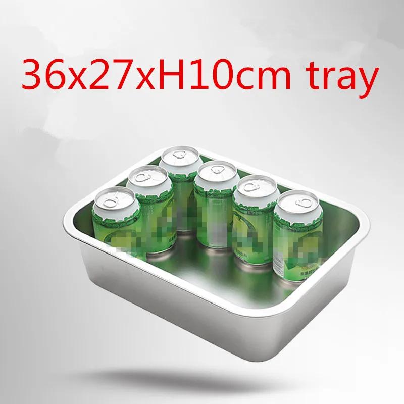 Square 304 Stainless Steel Circular Hole Rectangle Vegetable Fruit Washing Kitchen Utensil Colander Kitchen Sink Wash Basket
