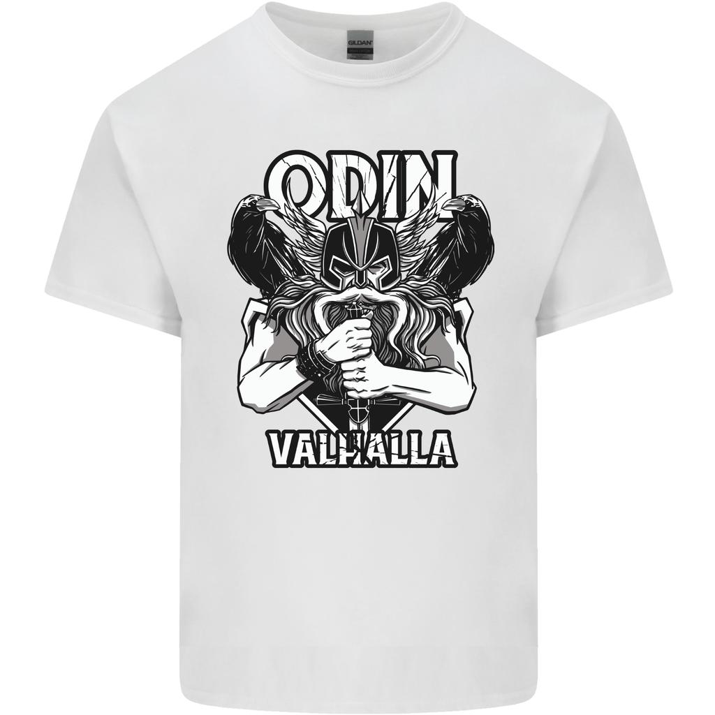 Odin Valhalla Viking Warrior Unisexs Light Cotton TShirt