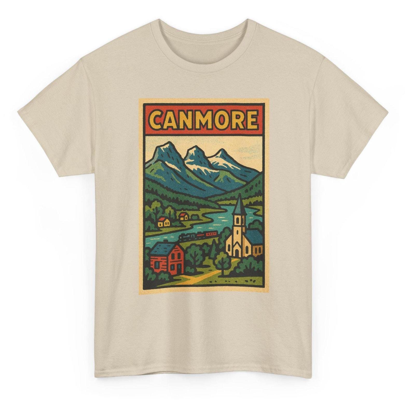 Canmore T-Shirt Unisex: Retro Canada Tee 4XL