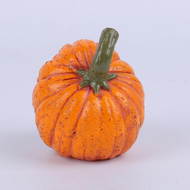 Halloween Skull Resin Ornament Horror Pumpkin Hat Skull Decoration