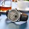 Wristwatch Business Watch for Men Quartz Clock Leather Watches