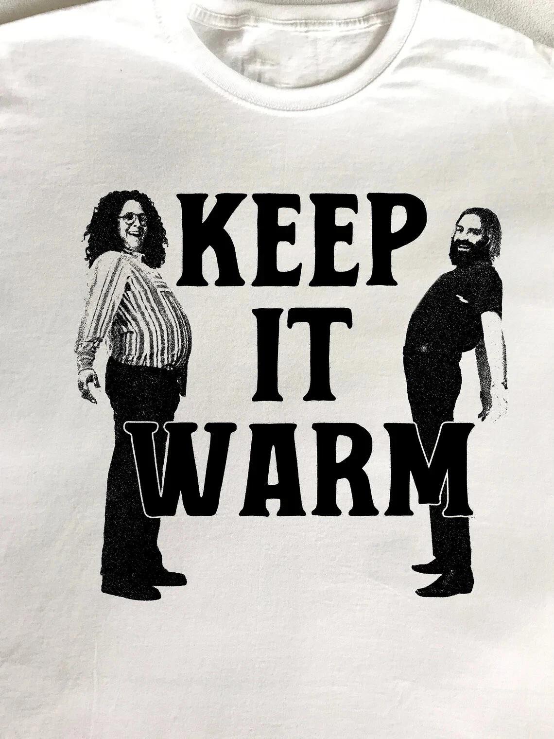 SALE Vtg Keep It Warm Flo & Eddie Band Heavy Cotton White All Size Shirt XL