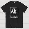 Ah! The Element of Surprise Cotton Summer Casual Cool Loose T-Shirt