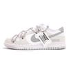 Nike Dunk Coverage Low top Skateboard Shoes Unisex White Gray HF5441-105(Team59-)