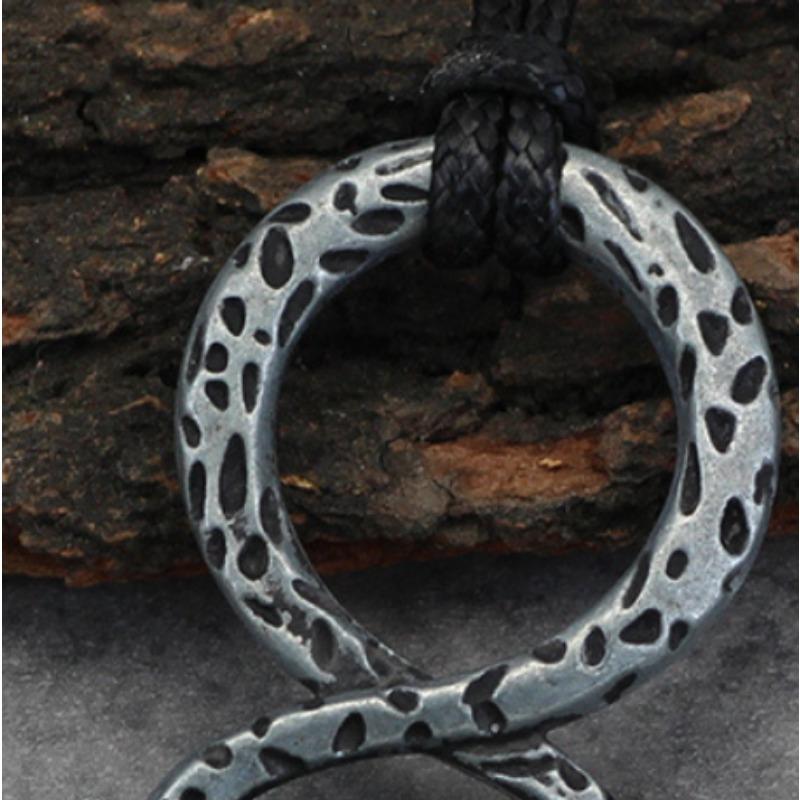 Nordic Cultural Retro Style Circular Viking Pendant for Men's New Necklaces, Jewelry Accessories for Men's Necklaces, Jewelry Gifts
