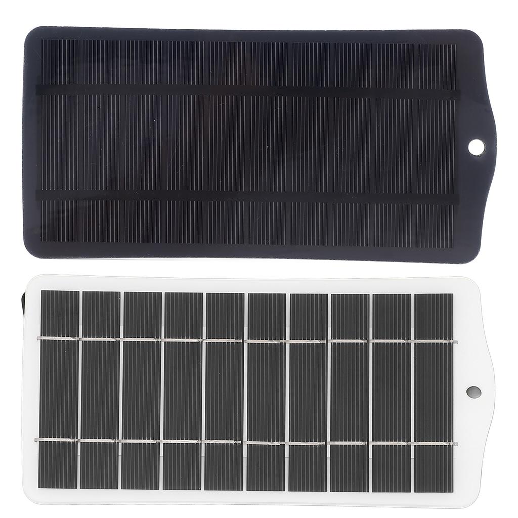 Solar Power Charger 2.5W 5V Monocrystalline Silicon USB Solar Panel Charger for 3.7V to 5V Electroni
