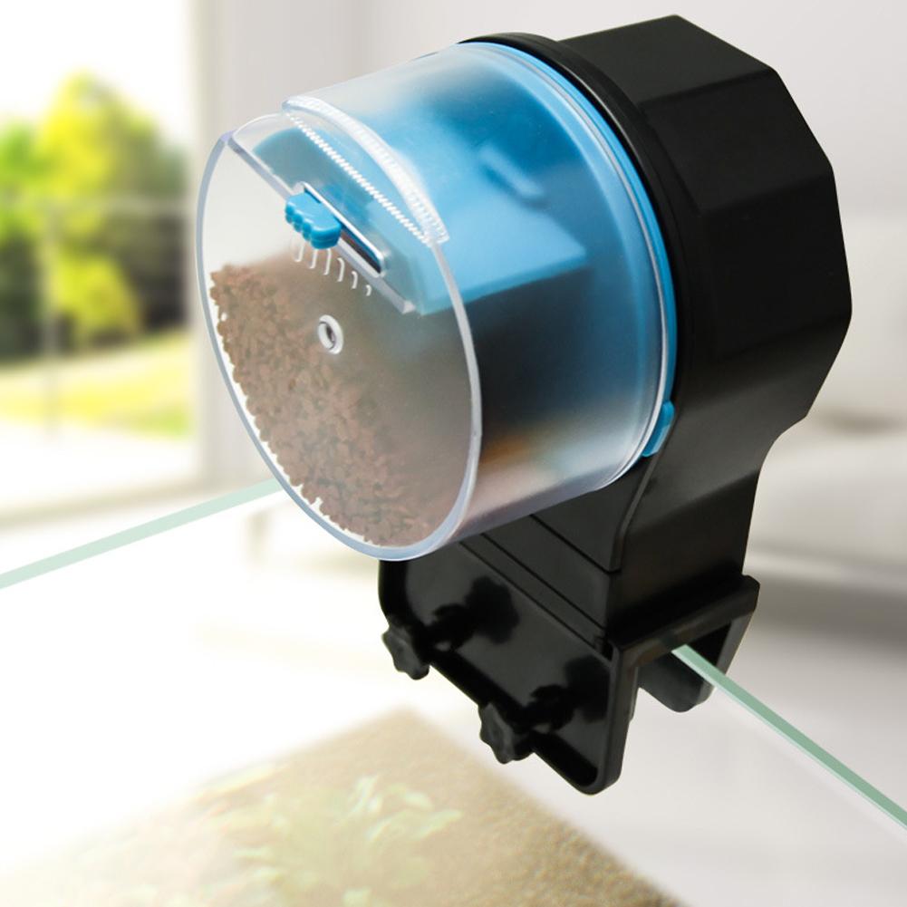 Plastic Aquarium Intelligent Feeder Fish Tanks Goldfish Tortoise Automatic Smart Food Feeding